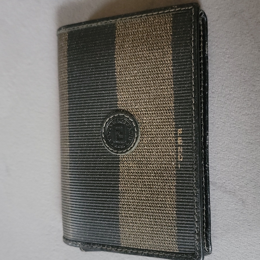 SALE 🎃 Fendi Zucca Monogram Vintage Card Holder